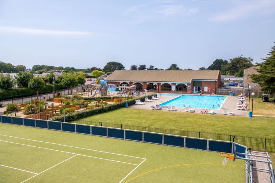 muga at hoburne park in dorset