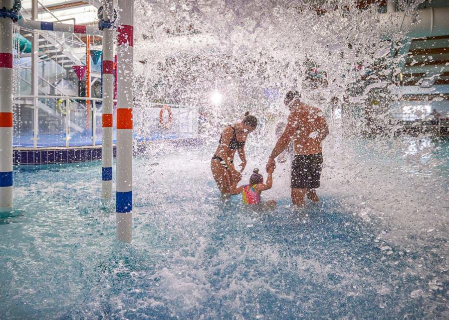 pool at seal bay holiday park near chichester