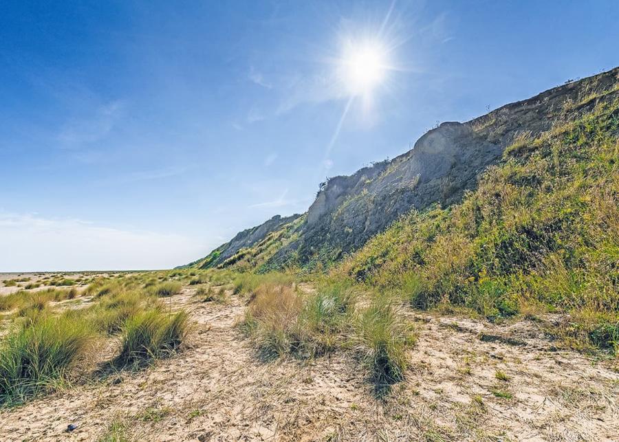beach at the hollies kessingland near lowestoft