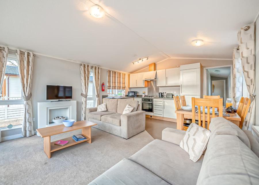 modern lodge interior at the hollies kessingland near lowestoft