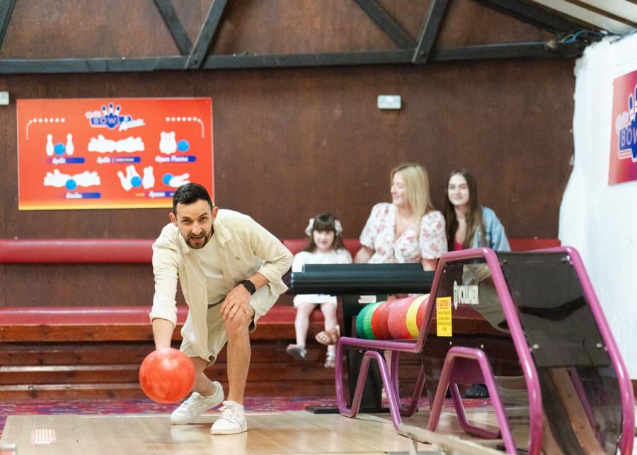 bowling at unity beach holiday park in brean