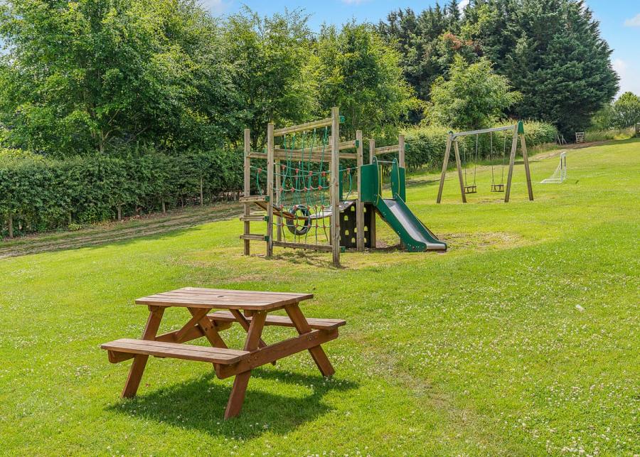 children's playground at akebar holiday park in yorkshire