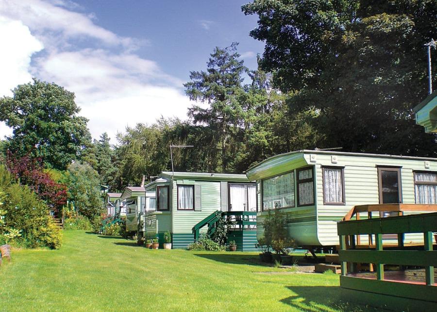 caravans at allerton holiday park 