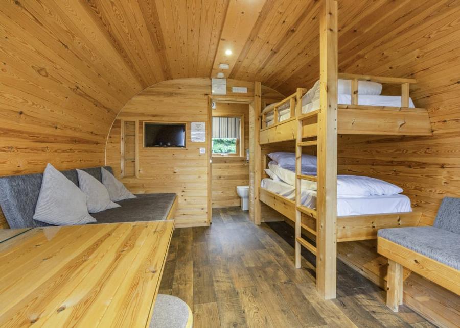 glamping pod at burton constable holiday park in sproatley