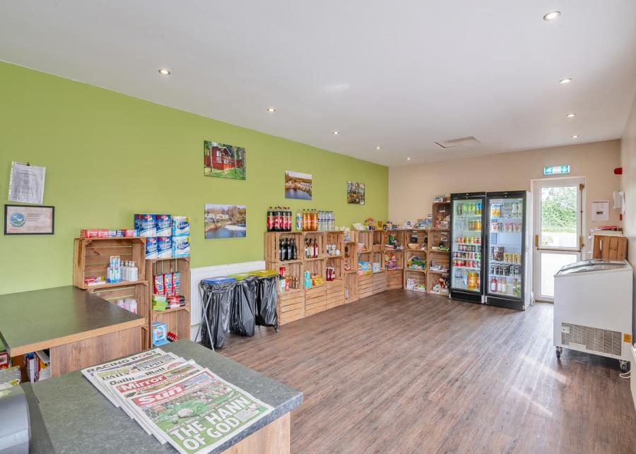 shop at cawood country park in yorkshire