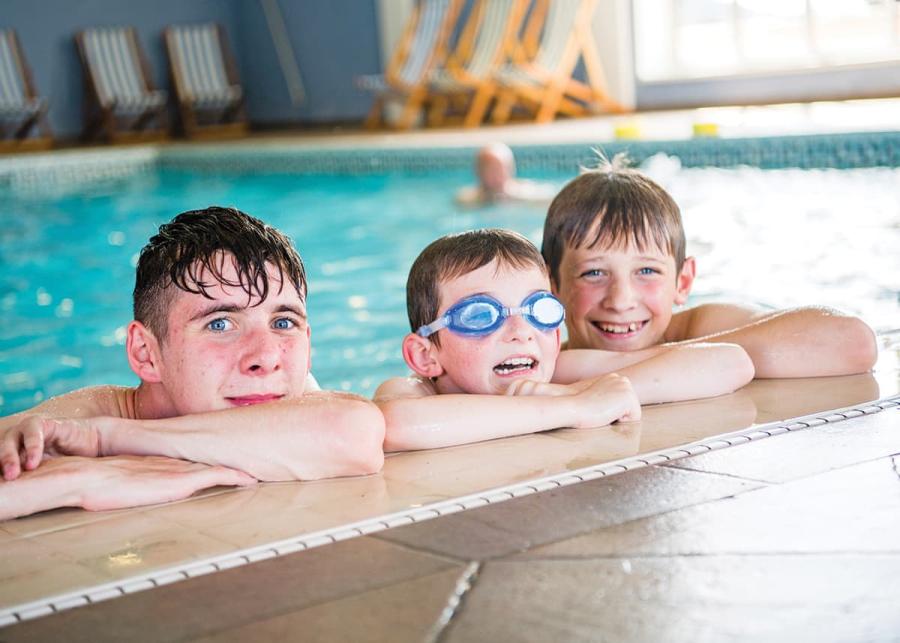 indoor swimming pool at clarach bay near aberystwyth