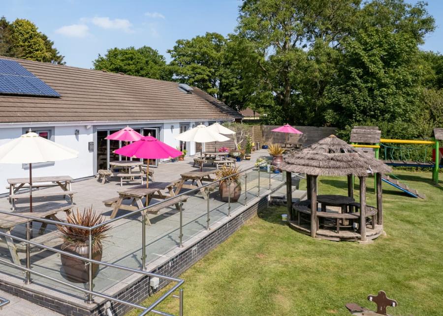 outdoor space at croft country park near narberth 