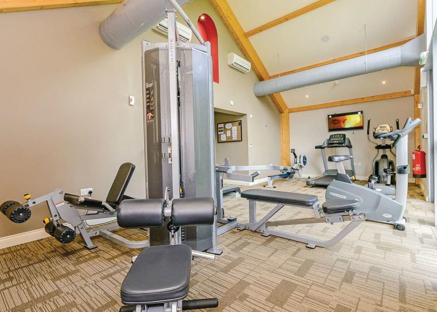 gym at croft country park near narberth 
