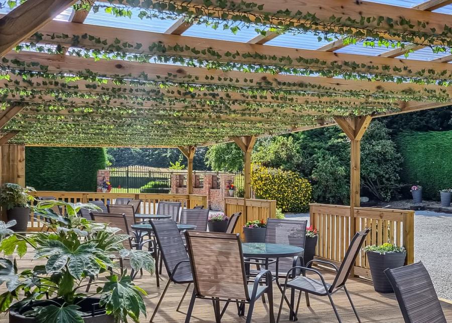 bar and restaurant at croft park lodges near beverley