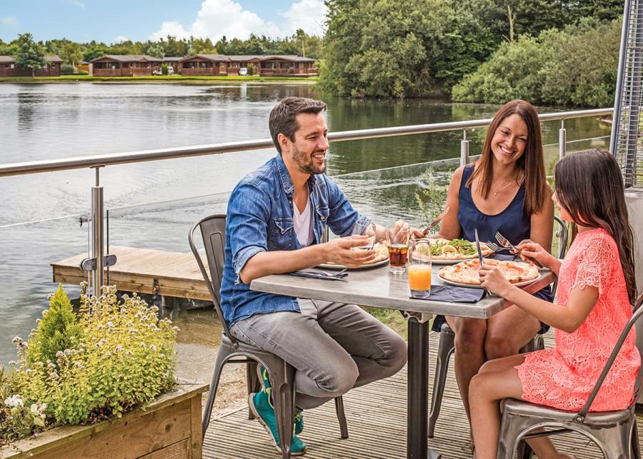 pizzeria at dacre lakeside park in driffield