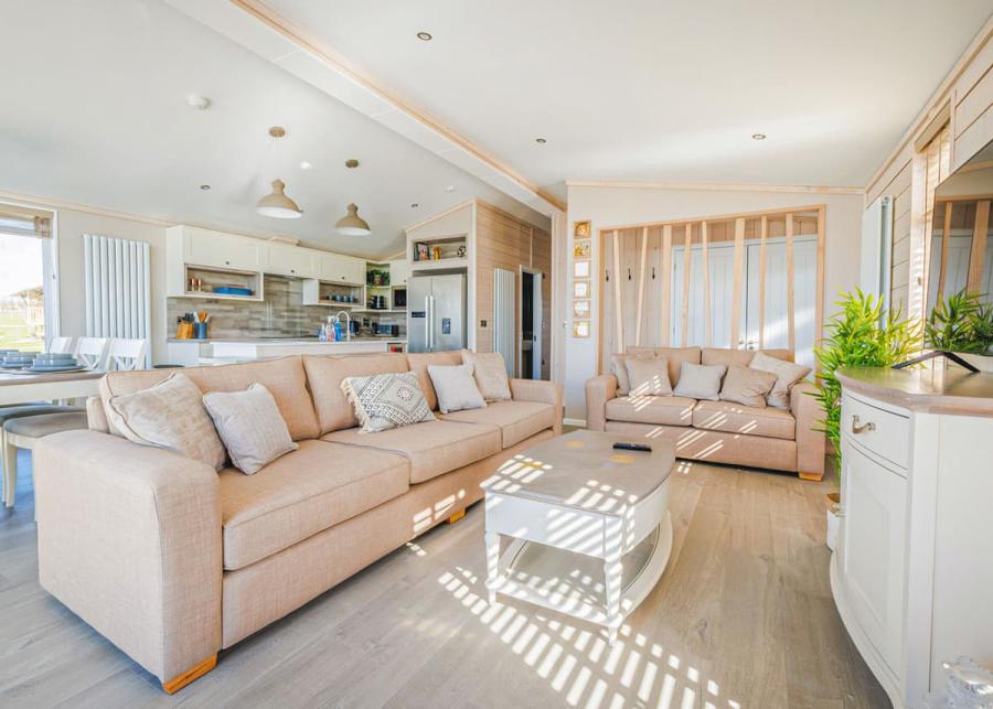 luxury lodges at folly farm holiday park in kilgetty