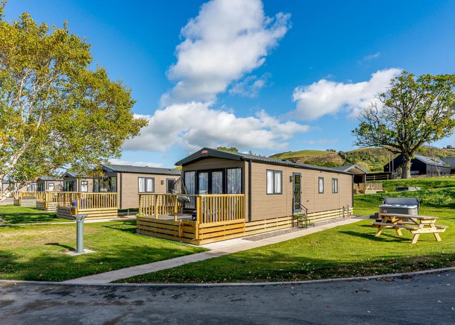 lodge holidays at love2stay mid wales in powys