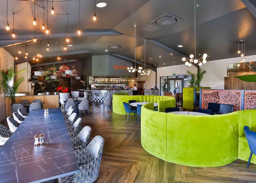 restaunrant at meadow springs country and leisure park in caersws