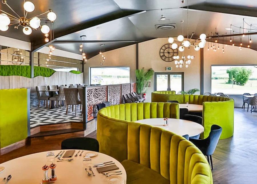 bar and restaurant at meadow springs country and leisure park in caersws