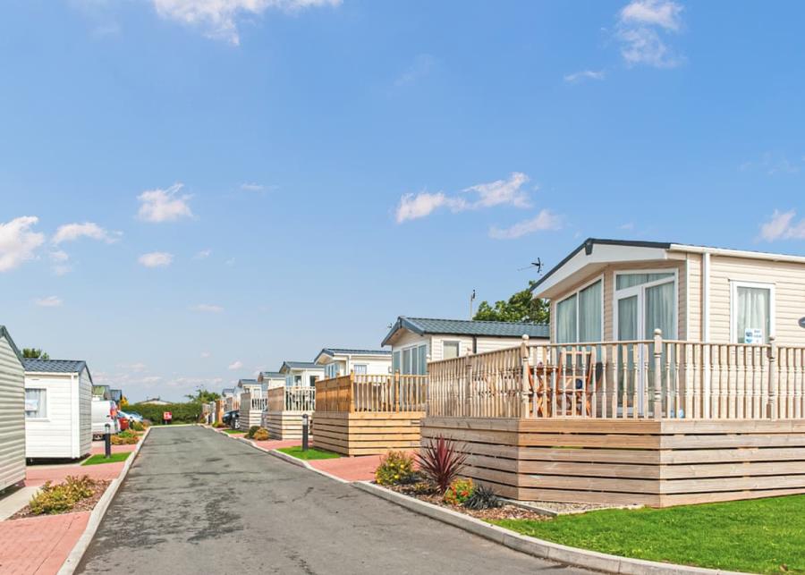 lodge breaks at ocean heights leisure park near new quay