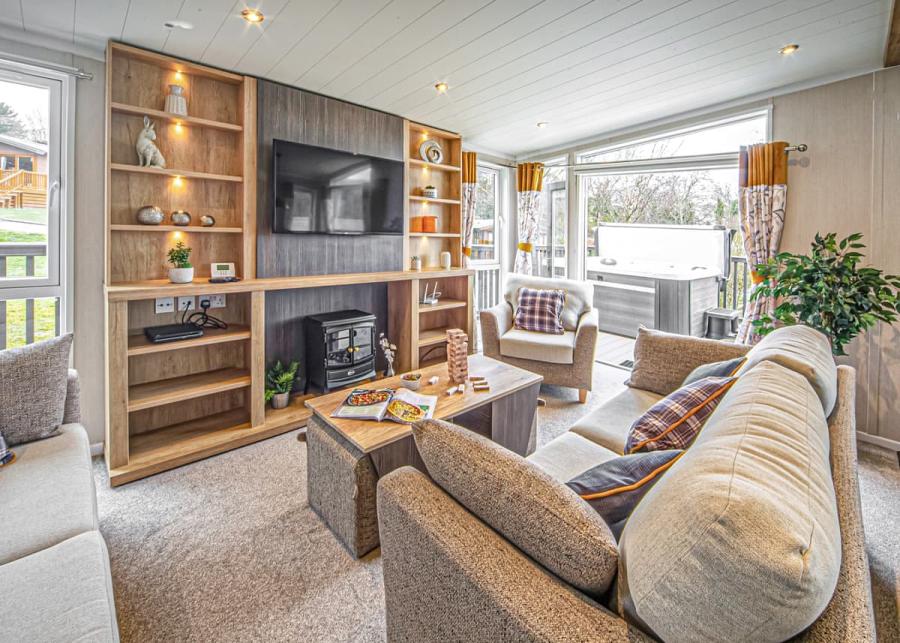 pen-y-garth lodges in bala