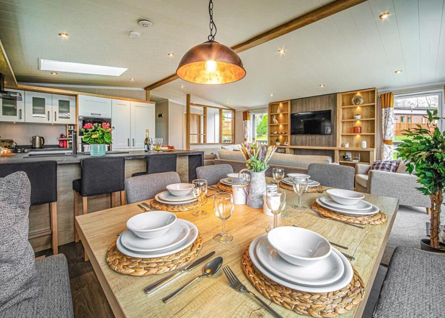pen-y-garth lodges in bala