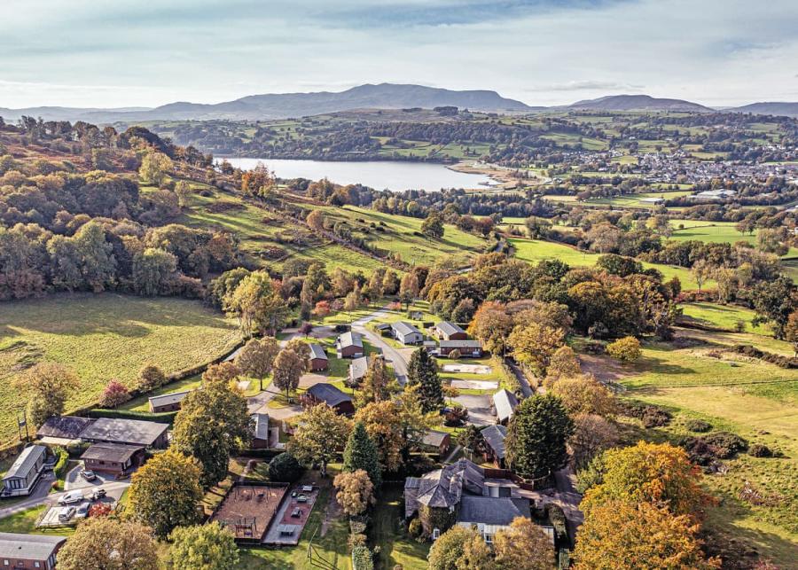 pen-y-garth lodges in bala