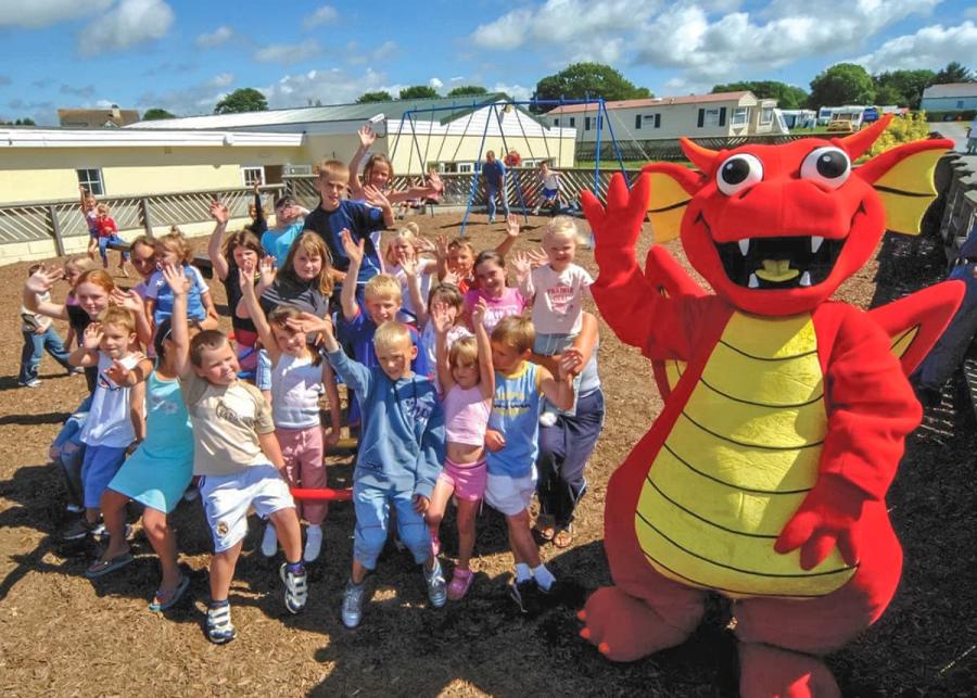 kids club at pencnwc holiday park near new quay