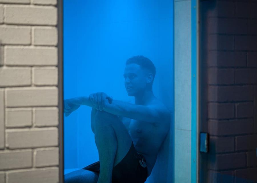sauna at golf at penrhos holiday park 