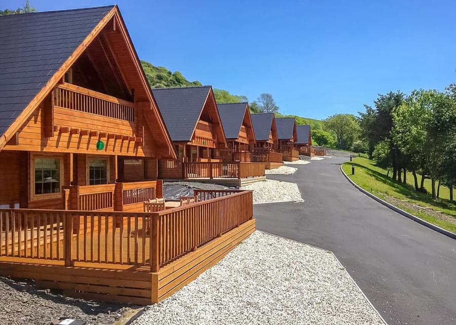 lodges at penrhos holiday park near ceredigion coast