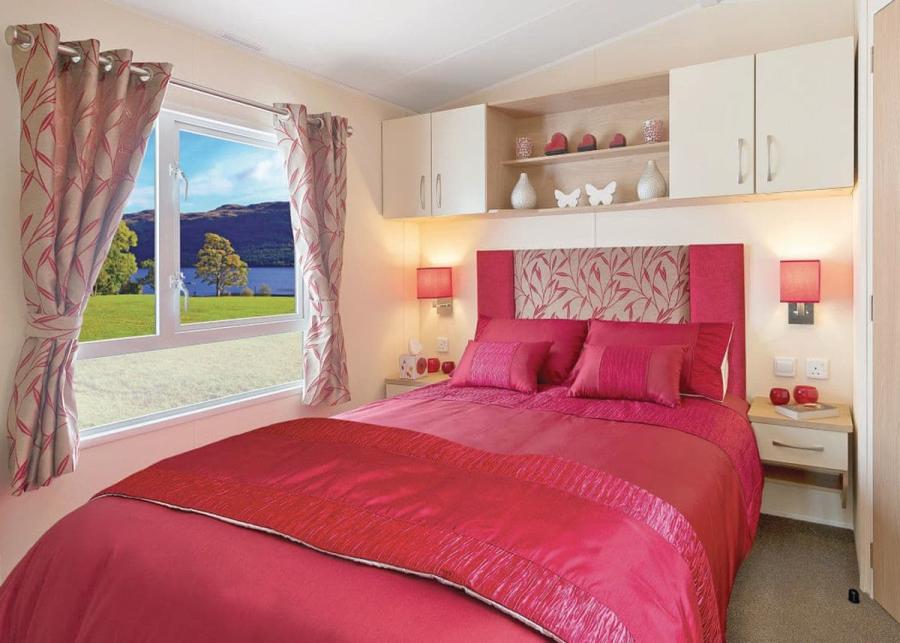 bedroom at sunbeach holiday park at llwyngwril