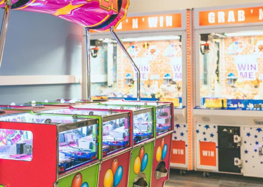 arcades at talacre beach resort in holywell