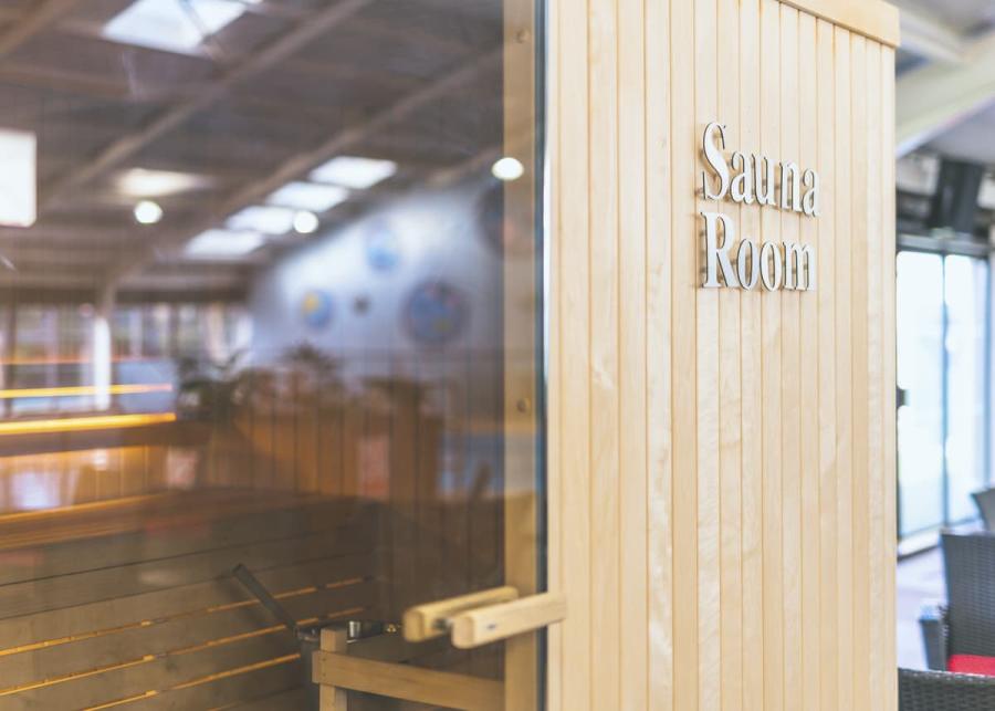 sauna at entertainment at talacre beach resort