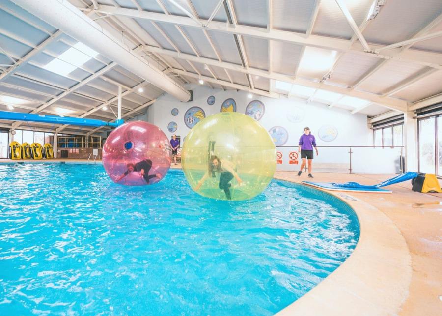pool at talacre beach resort in holywell