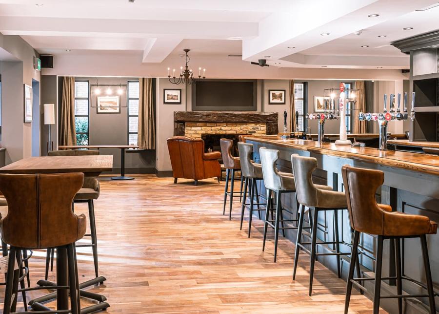 bar at the bay filey holiday village in yorkshire