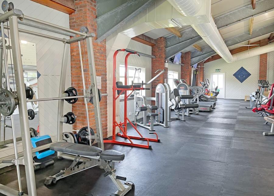 gym at unity skirlington coast yorkshire near skipsea