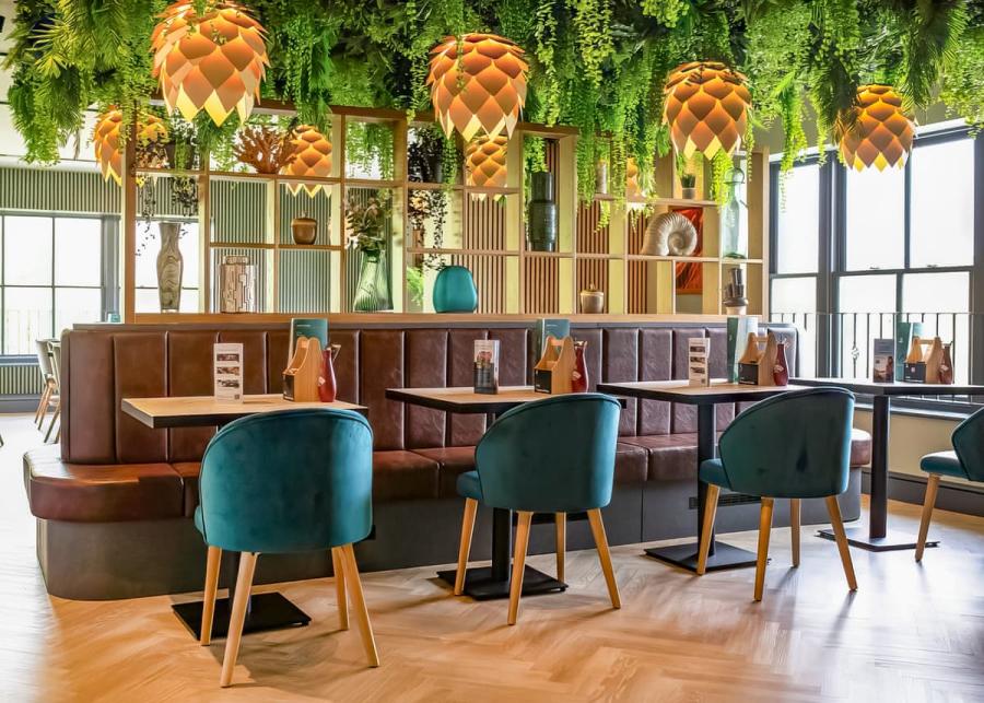 restaurant at wayfind pennant park in holywell