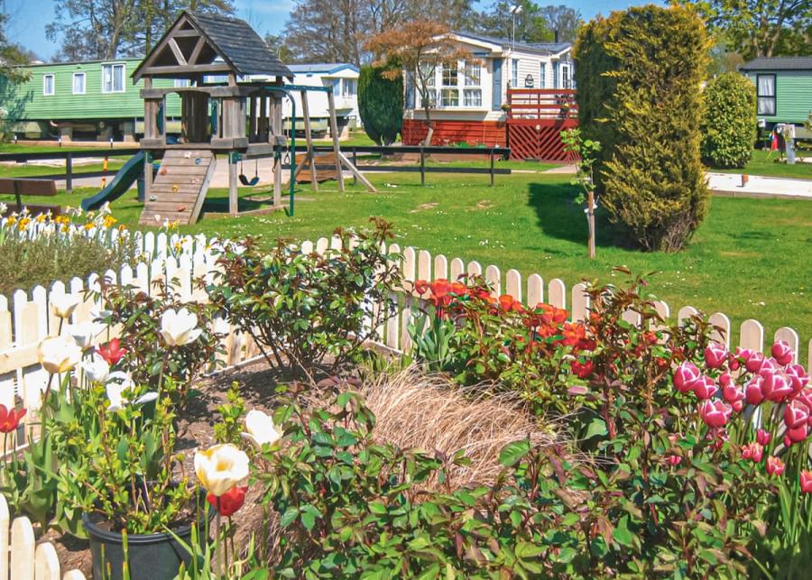 play park at weir holiday park in yorkshire
