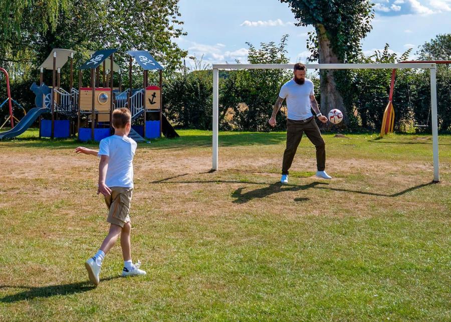 play area at white rose holiday park in thirsk