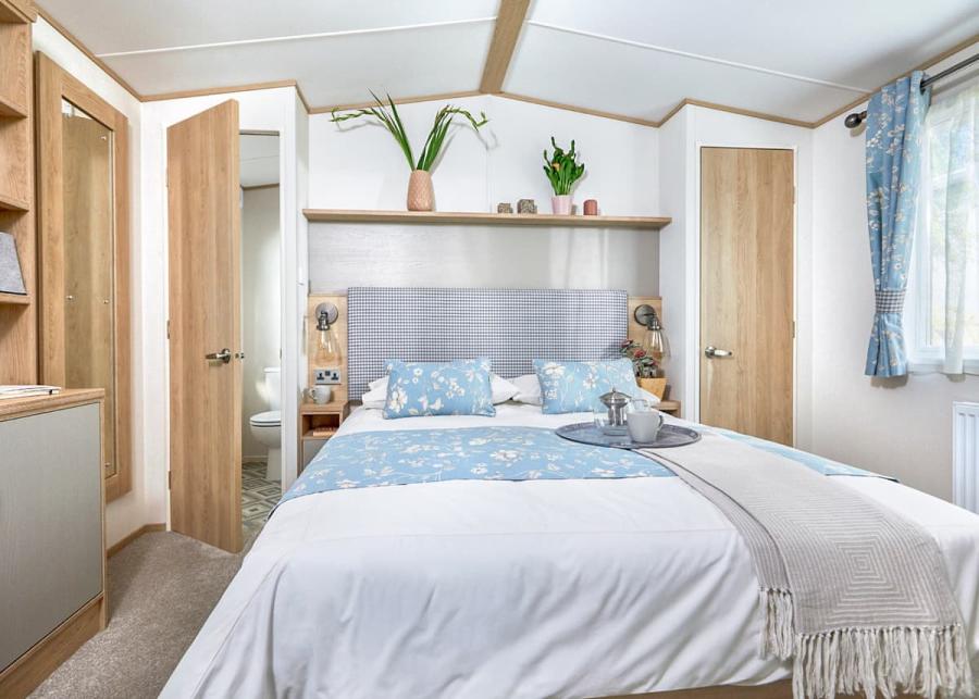 double bedroom at willows holiday park near withernsea