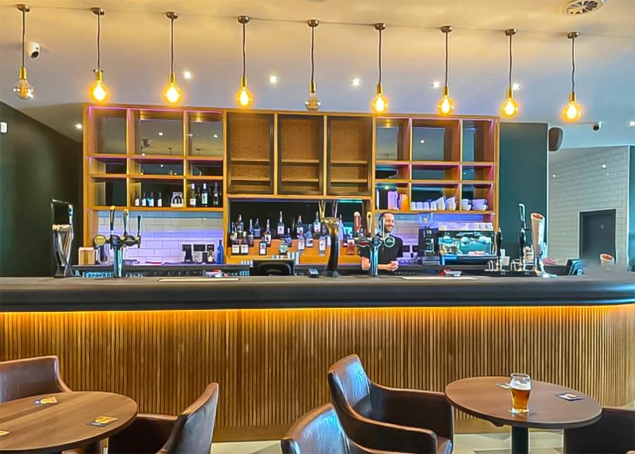 bar at willows holiday park near withernsea
