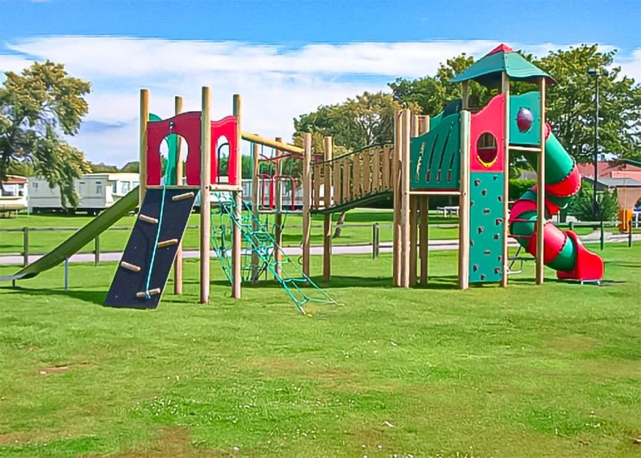 play area at willows holiday park near withernsea