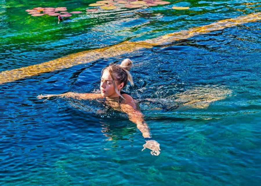swimming at yorkshire spa retreat in york 