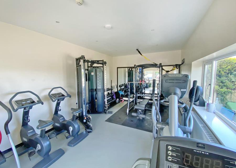 gym at bryn awel caravan park 
