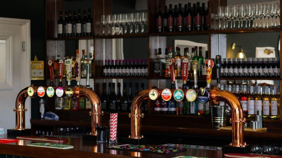 beers on offer at Cakes and Ale Holiday Park