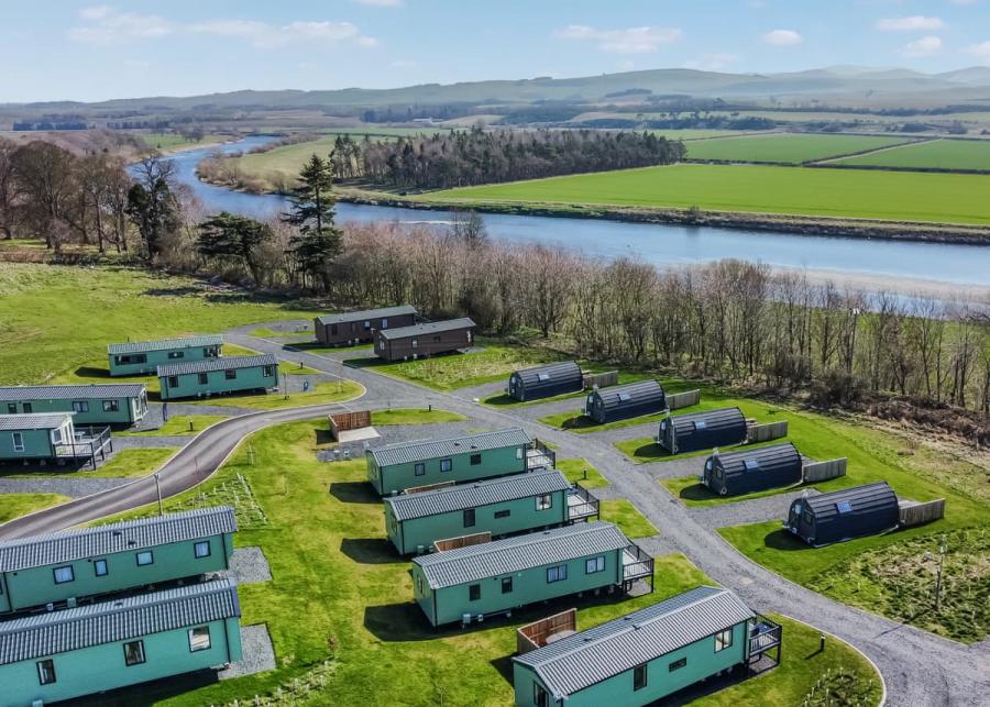 coldstream holiday park in the scottish borders