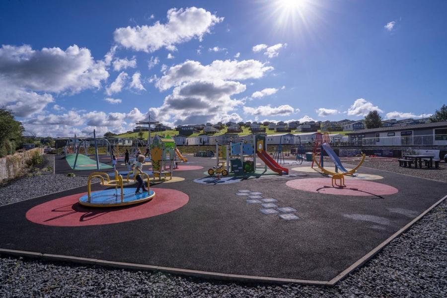 overview of the adventure playground