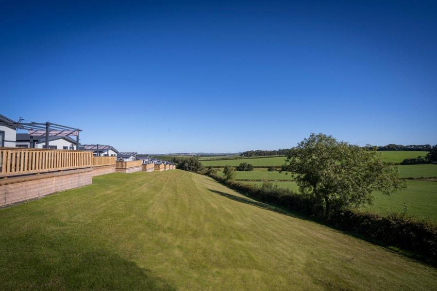 countryside views at Crofthead Holiday Park