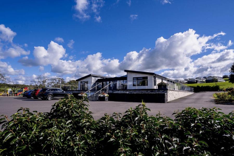 the reception area at Crofthead Holiday Park