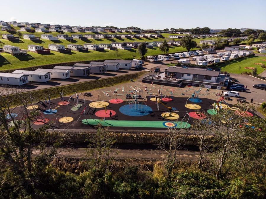 kids aventure playground at Crofthead Holiday Park