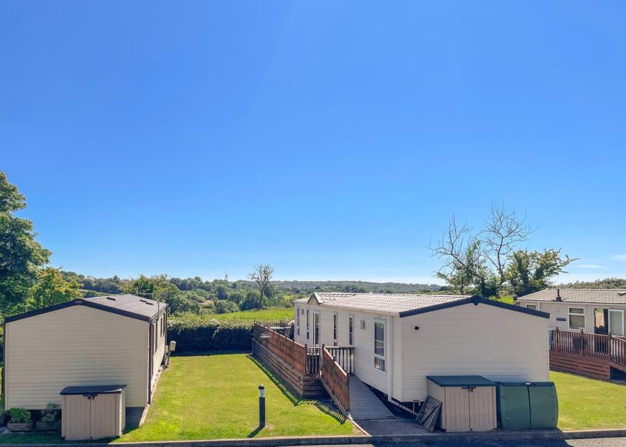 caravans at caravan holidays at cross park holiday park near tenby