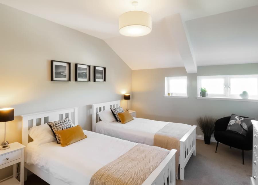 twin room at heads of ayr holiday park in ayr