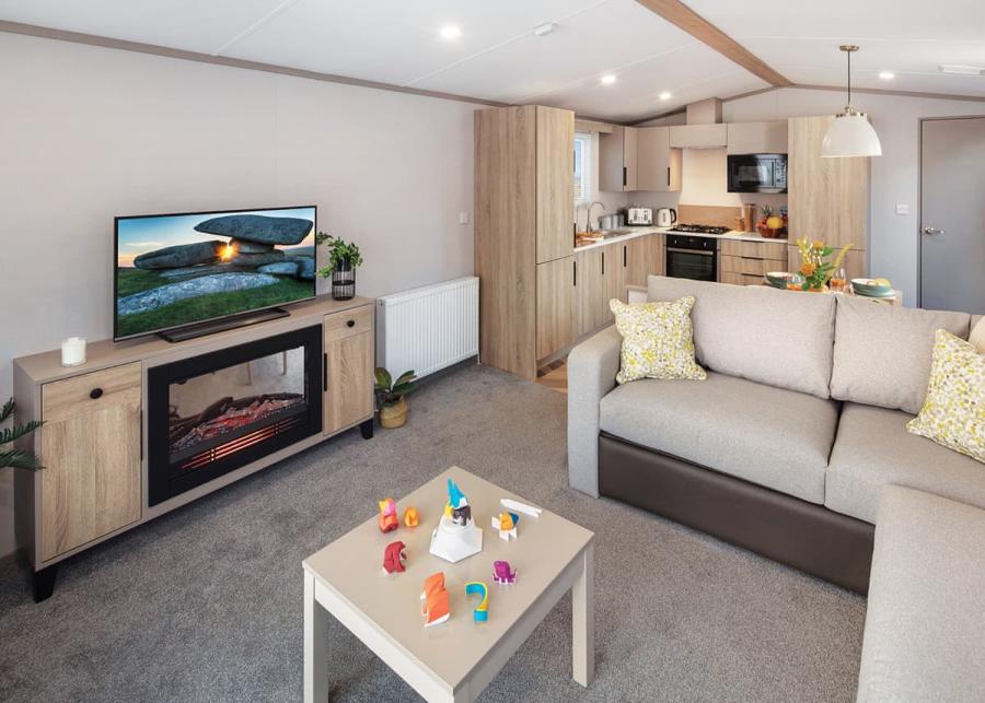 open plan living at heads of ayr holiday park in ayr