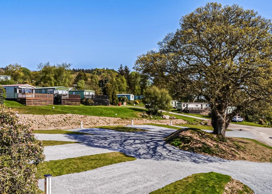 caravan holidays at kippford view holiday park near palnackie