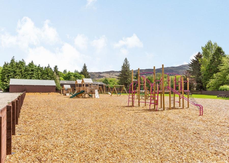 play area at loch ness highland resort in fort augustus